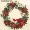 20 Papierservietten Adventskranz Christmas Wreath