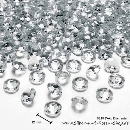 100 Diamantini Glitter 4,5 mm Wedding DIY Crystal acrylic confetti 