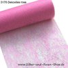 Dekovlies Tischband rosa 20m-Rolle