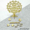 Kommunion Baum mit christlichen Symbolen natur