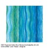 Papierservietten Blue Waves 25 x 25 cm