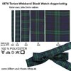 Geschenkband Schleifenband Black Watch Tartan Meterware