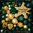 Weihnachtskugeln Gold Decoris 4 cm/16 Stück