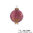 Christbaumkugel Granatapfel rosa