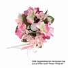 Kerzenkränzchen Hortensien rosa weiß