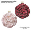 Christbaumhänger Rosenblüte rot rosa / 2er Set